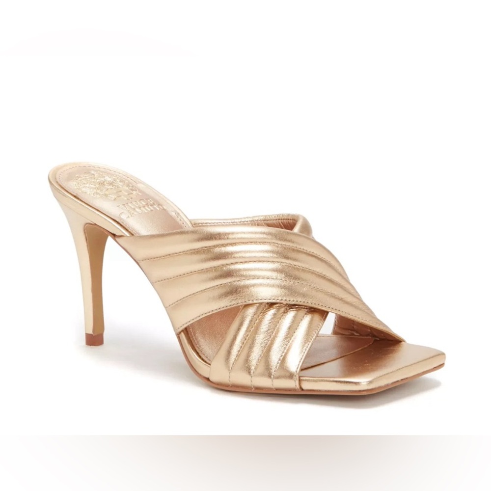 Vince Camuto Sarendie Mule Egyptian Gold